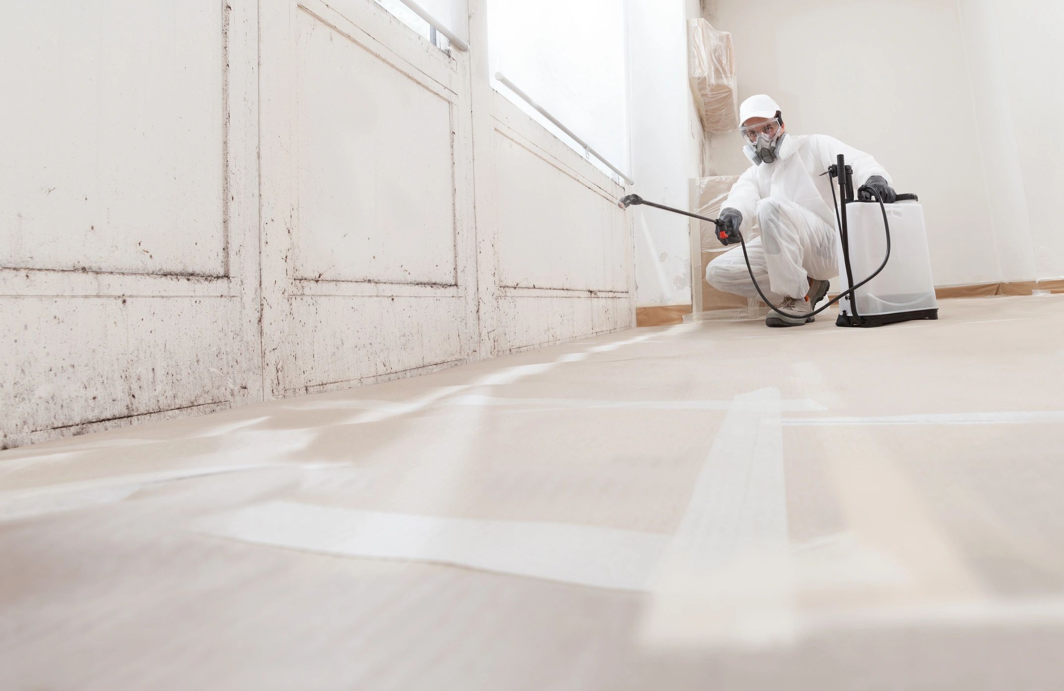 Expert TDLR technician perform mold remediation in West Houston
